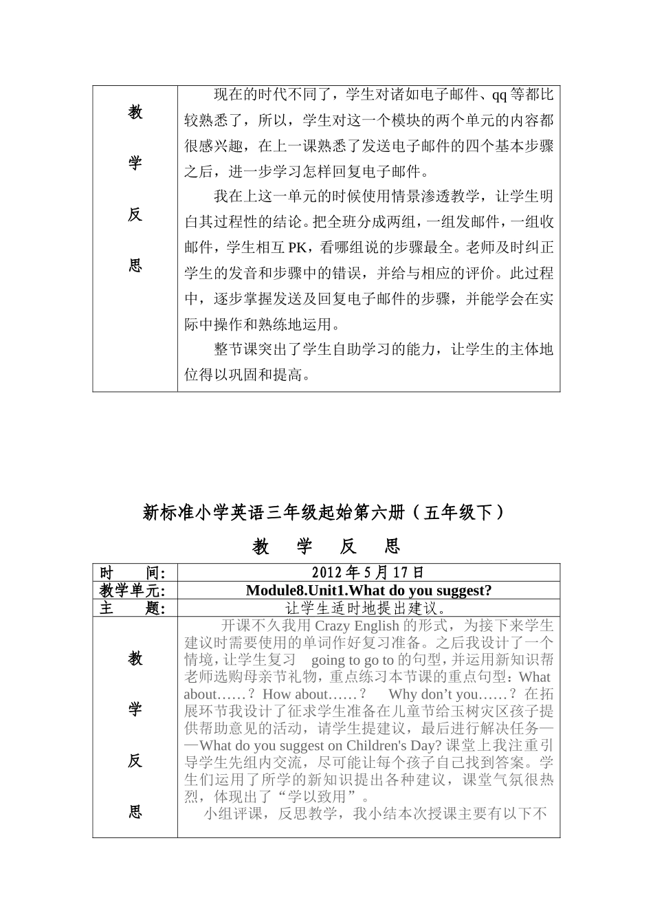 五年级剩余教学反思_第2页