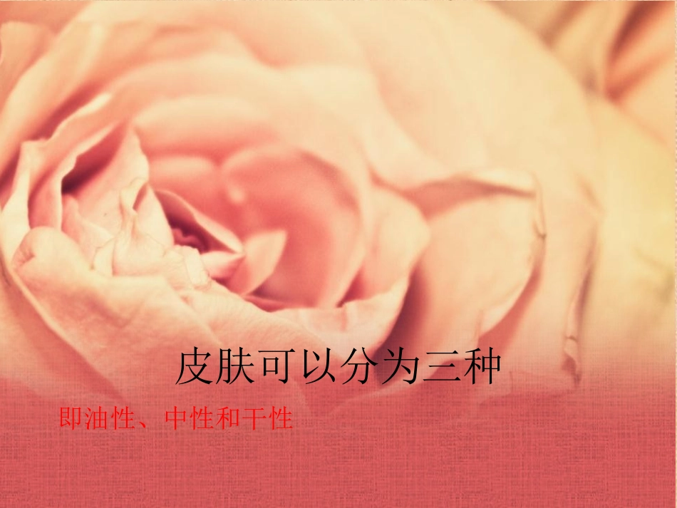 皮肤可以分为三种_第1页