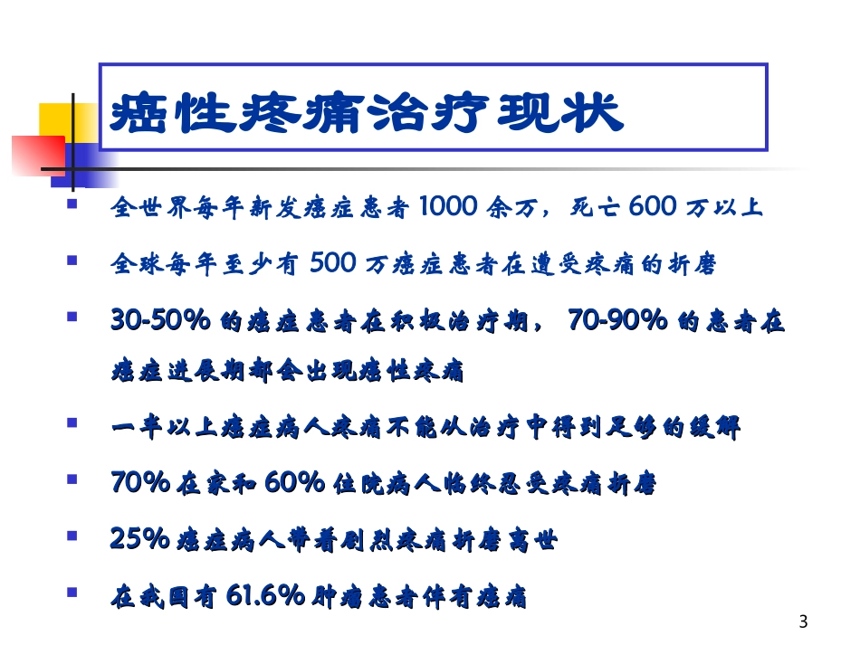癌性及其重度疼痛的规范化治疗_第3页