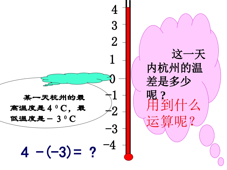有理数减法课件(榄核中学初一张根桃)_第3页