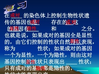 男女染色体的差别