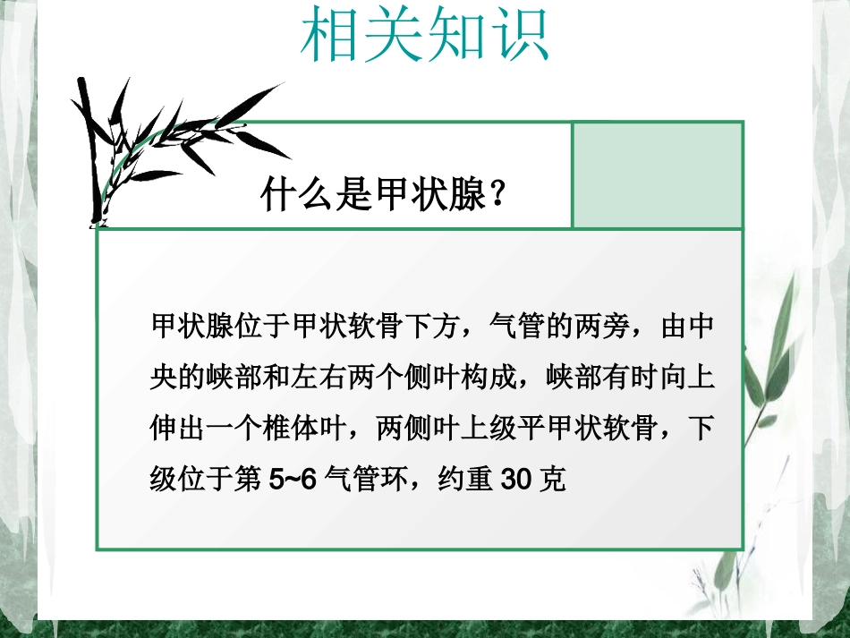 甲状腺术后查房PPT_第3页