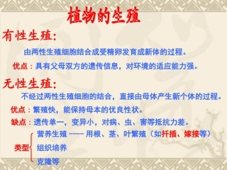 由两性生殖细胞结合成受精卵发育成新体的过程。