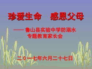 珍爱生命--感恩父母