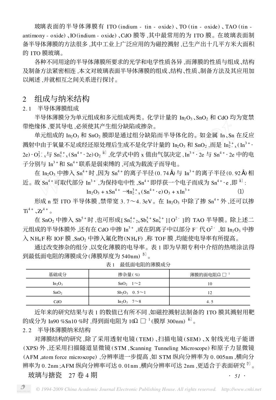 玻璃表面的透明半导体薄膜_第2页