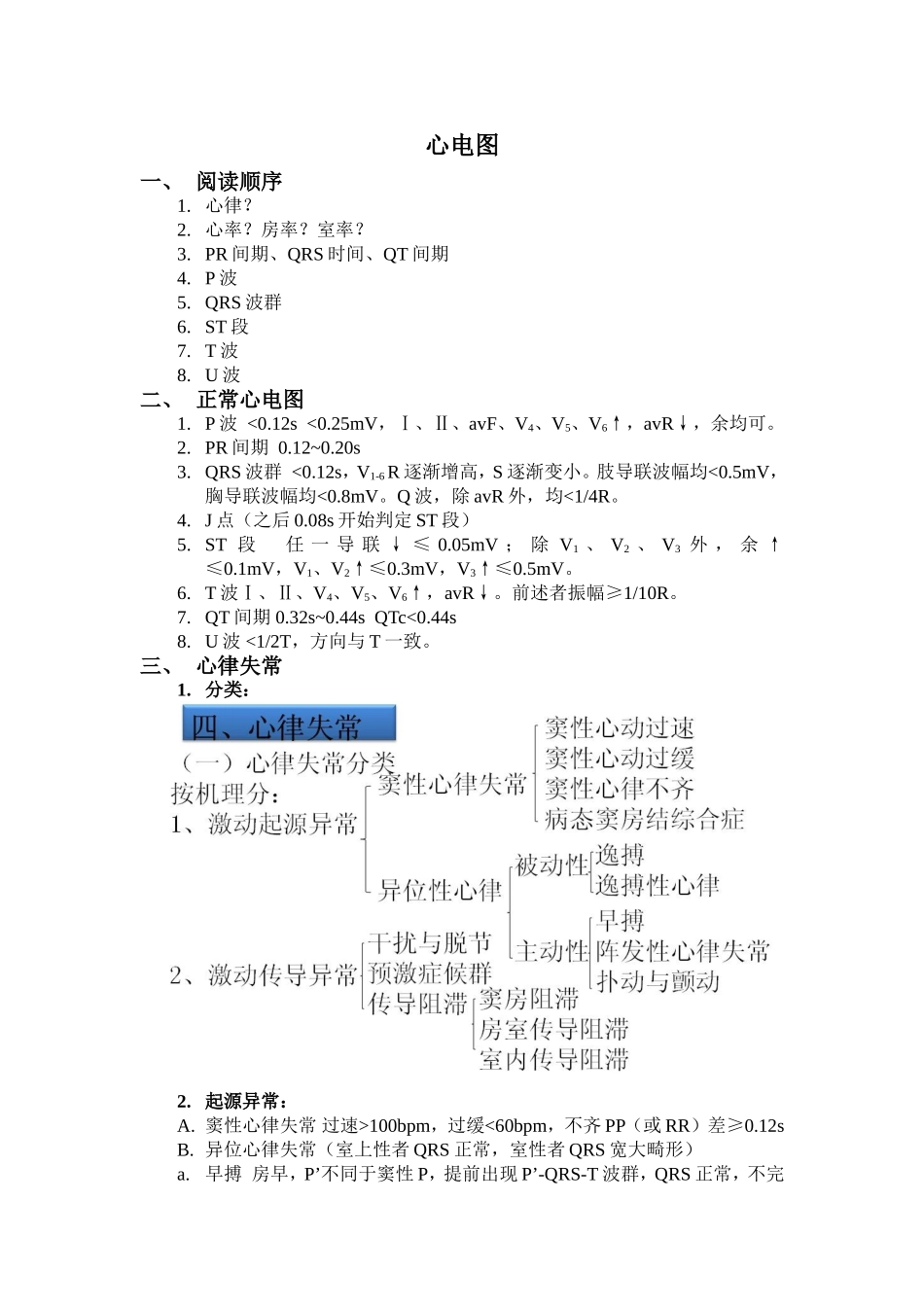 爱爱医资源-心电图(人卫7整理版)_第1页