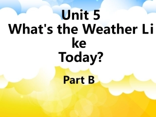 Unit-5-What's-the-Weather-Like-Today-Part-B-课件-2