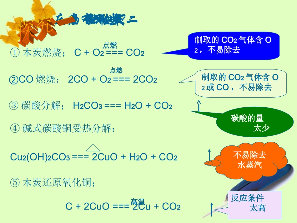 九年级化学5.2(5)二氧化碳的制法课件-鲁教版_第2页