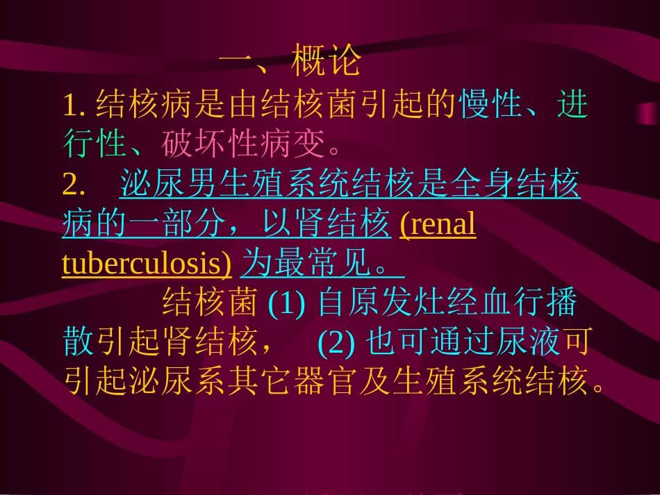 泌尿、男性生殖系统结核_第2页