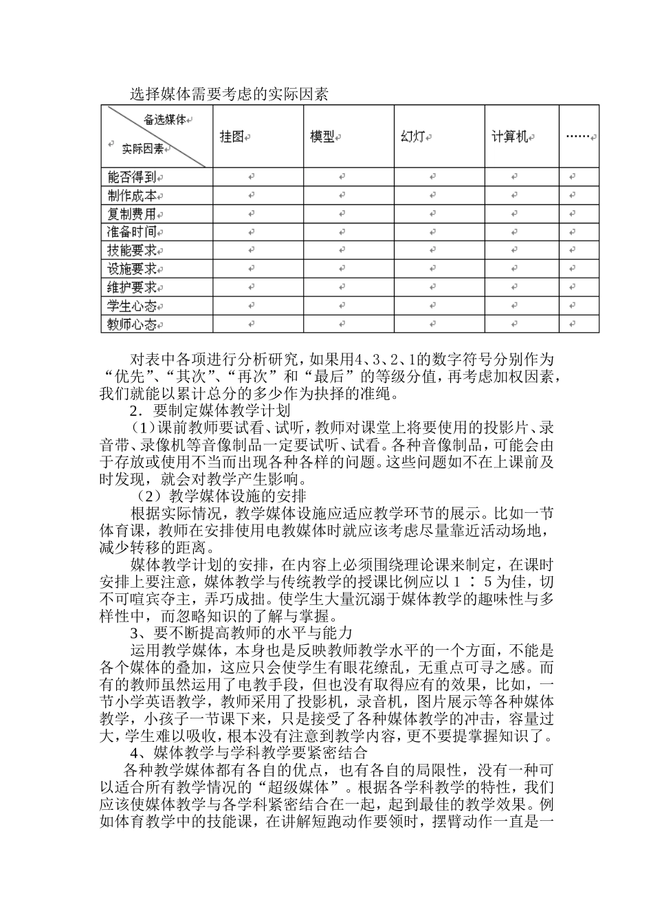浅议教学媒体运用实践中应该注意的问题_第2页
