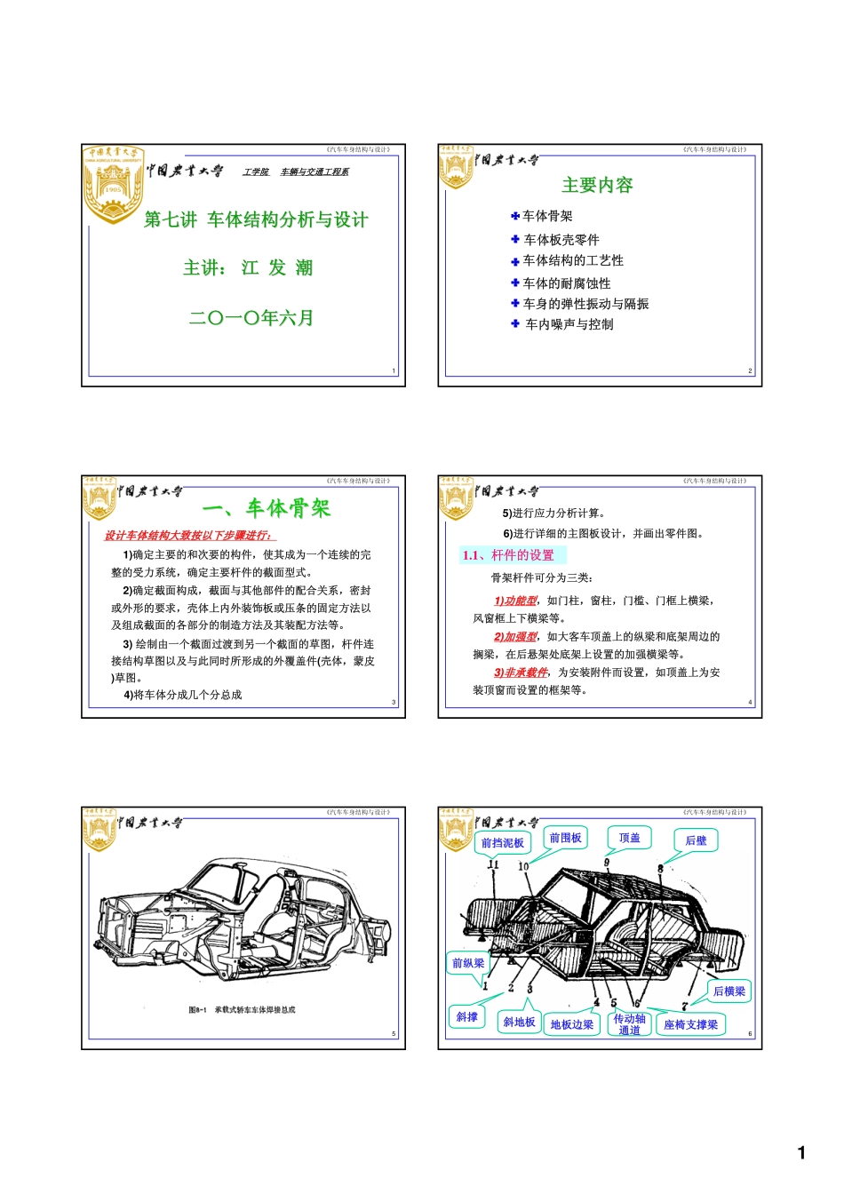 汽车车身设计_第1页