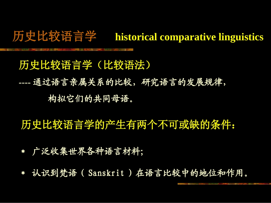 比较语言学 绪论_第3页