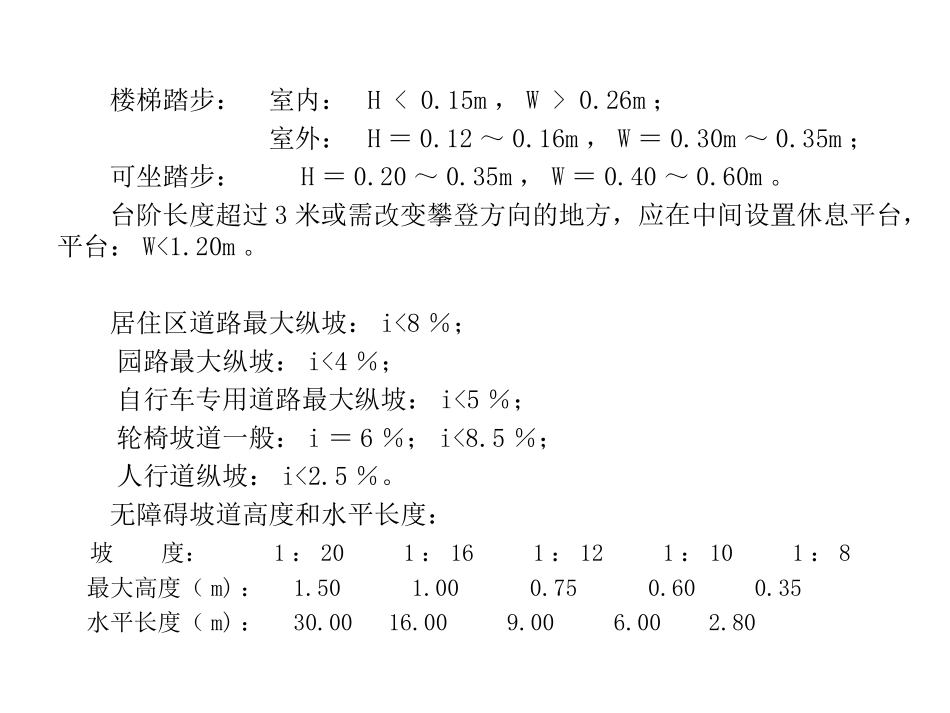 景观设计常用尺寸_第2页