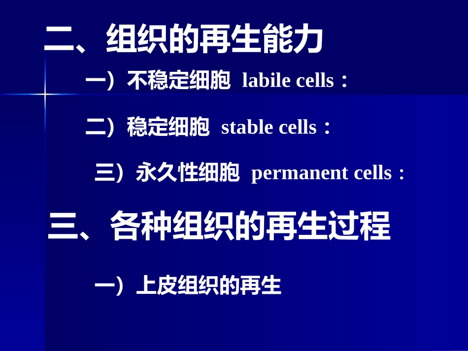 新生的毛细血管增生的纤维母细胞一定量的炎性细胞肉芽组织的结构_第3页