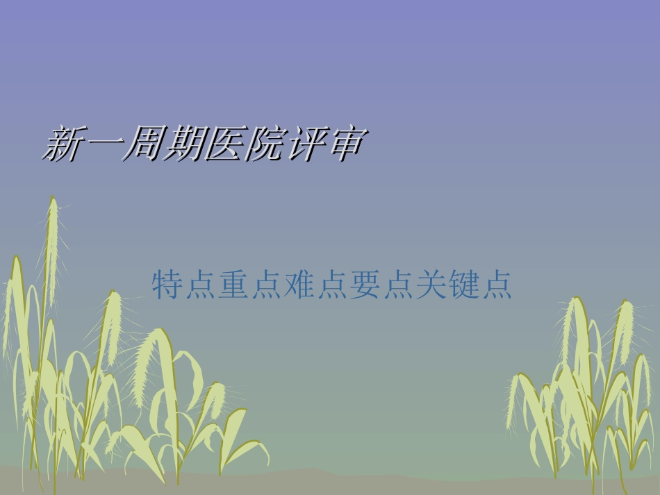 新一周期医院评审_第1页