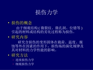 损伤断裂力学..
