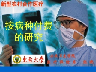 按病种付费的研究