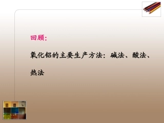 拜耳法的原理和基本流程