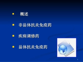 抗炎抗免疫药修改