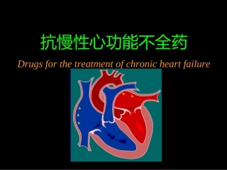 抗心功不全药指导