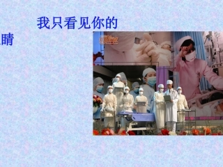 我只看见你的眼睛ppt