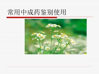 感冒_用药_课件