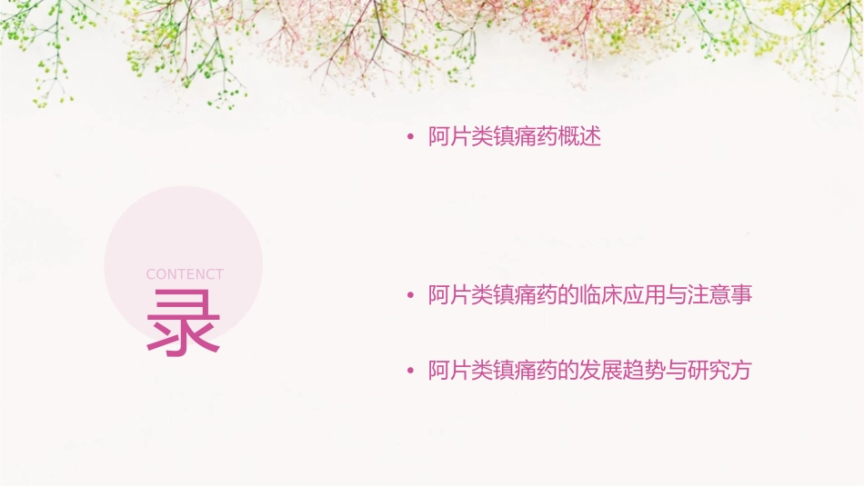 阿片类镇痛药及其拮抗剂课件_第2页