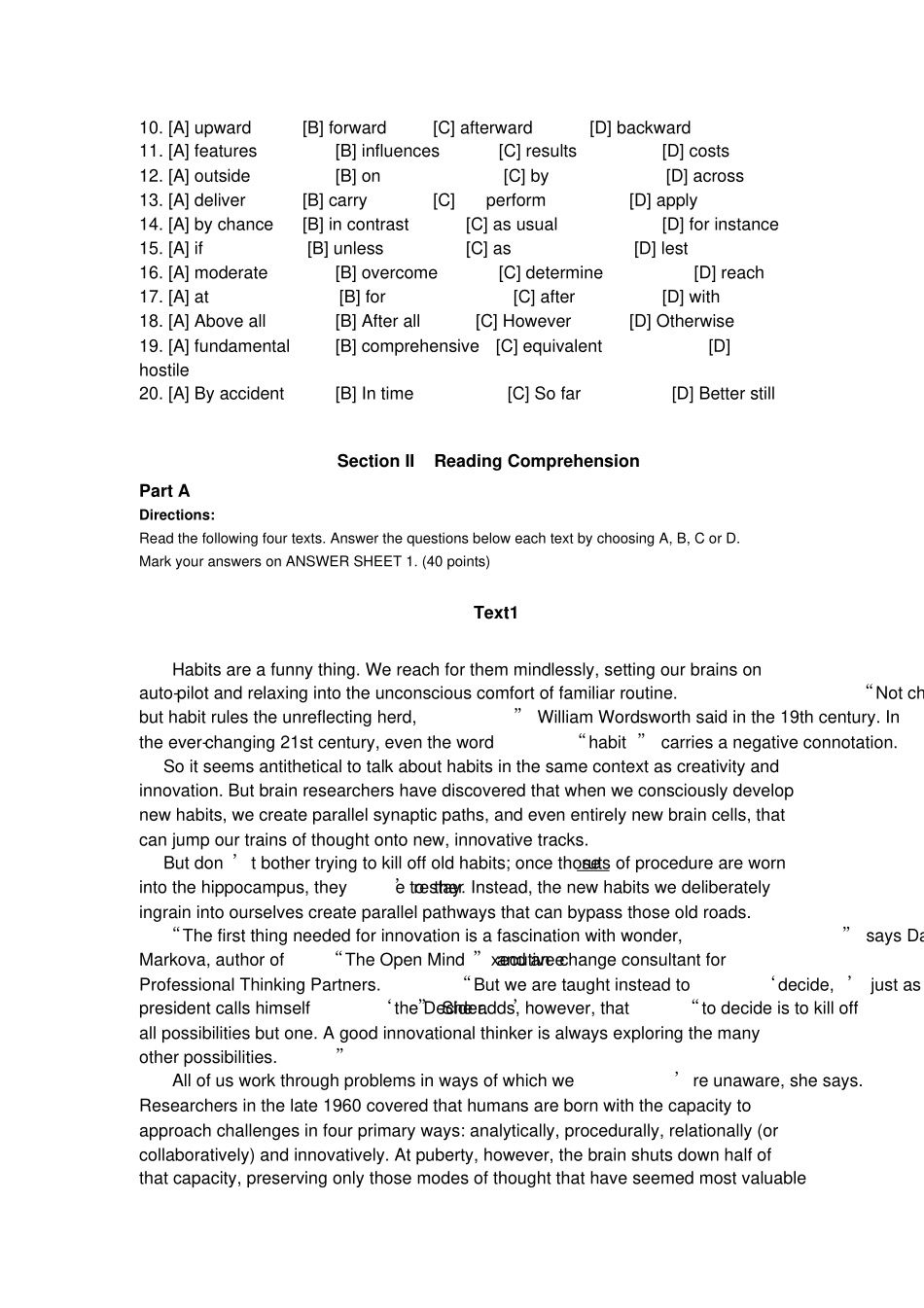 2009年考研英语真题讲解_第2页