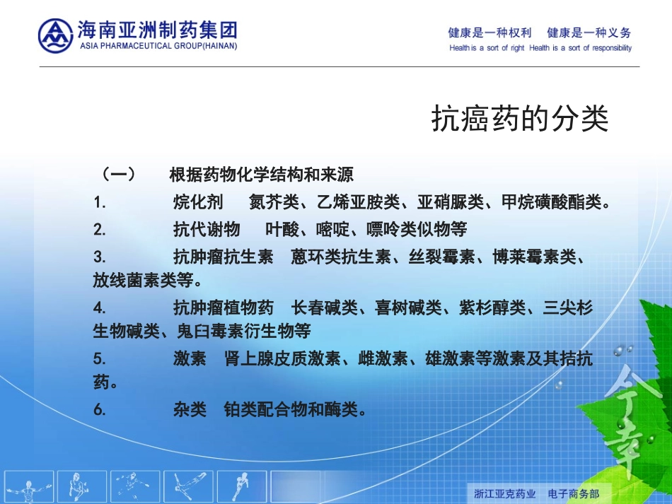 常用抗癌药物及其应用_第3页