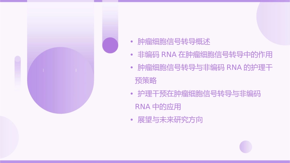 肿瘤细胞信号转导与非编码RNA的护理干预_第2页