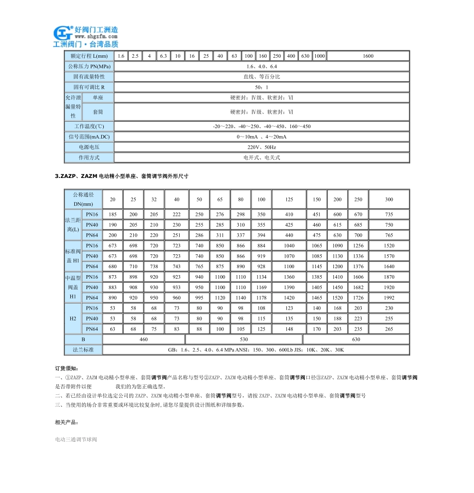 小流量调节阀_第3页