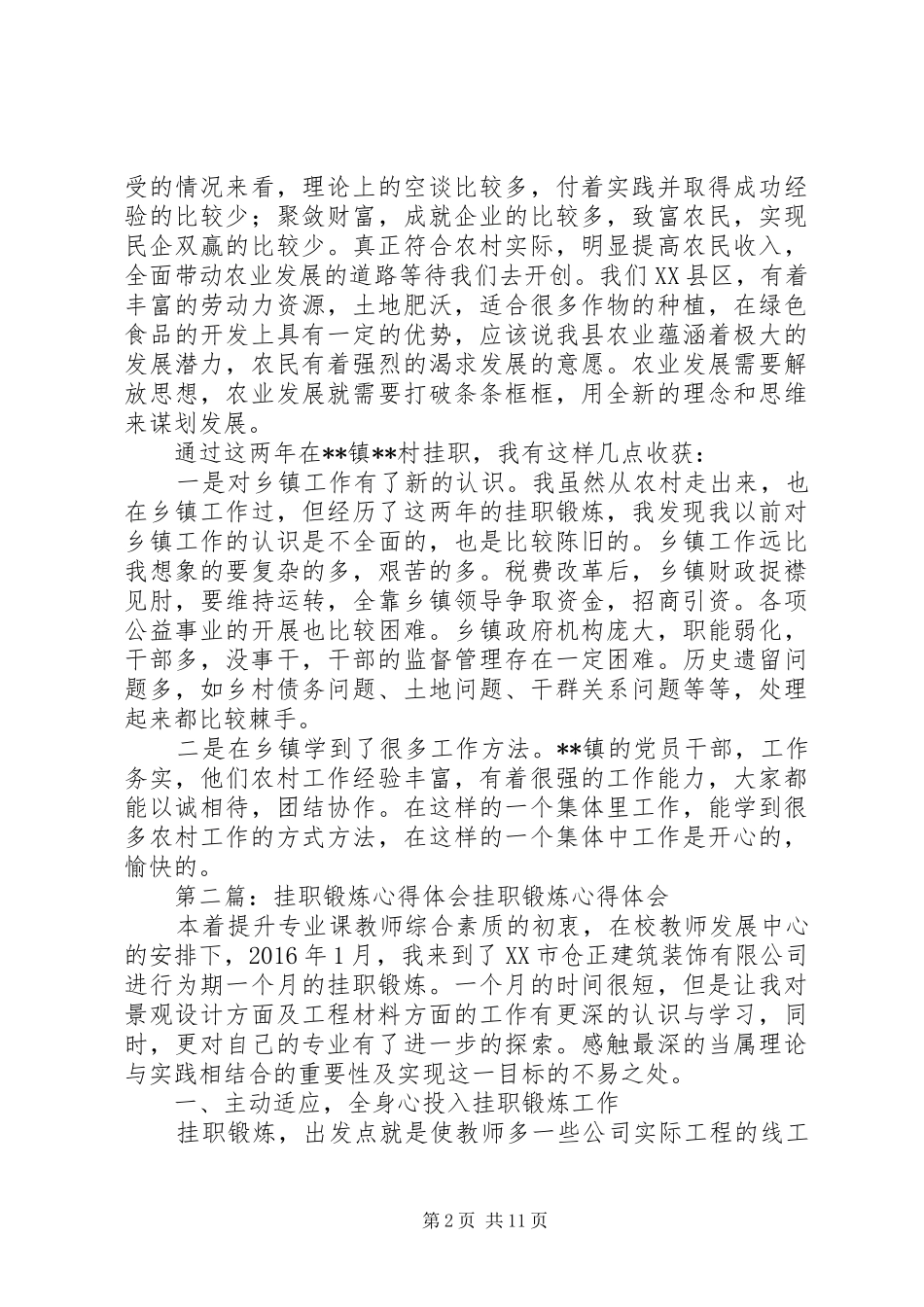 挂职锻炼心得体会_第2页