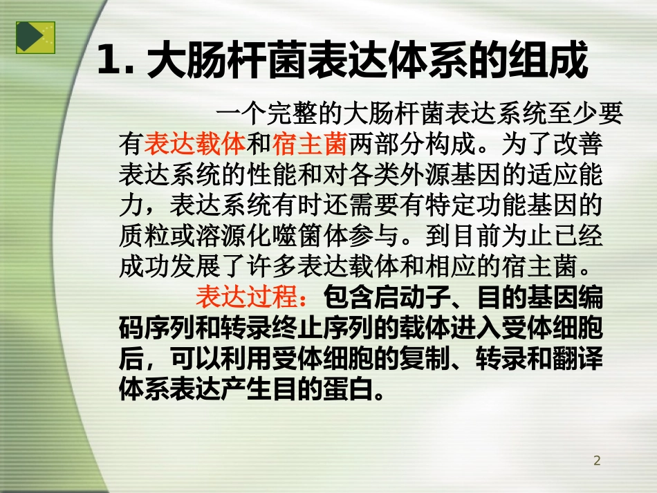 大肠杆菌表达系统详细表格_第2页