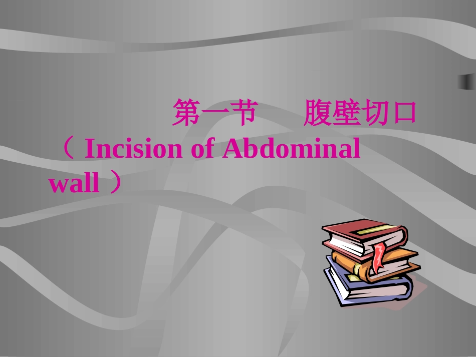 外科手术腹壁切口_第2页