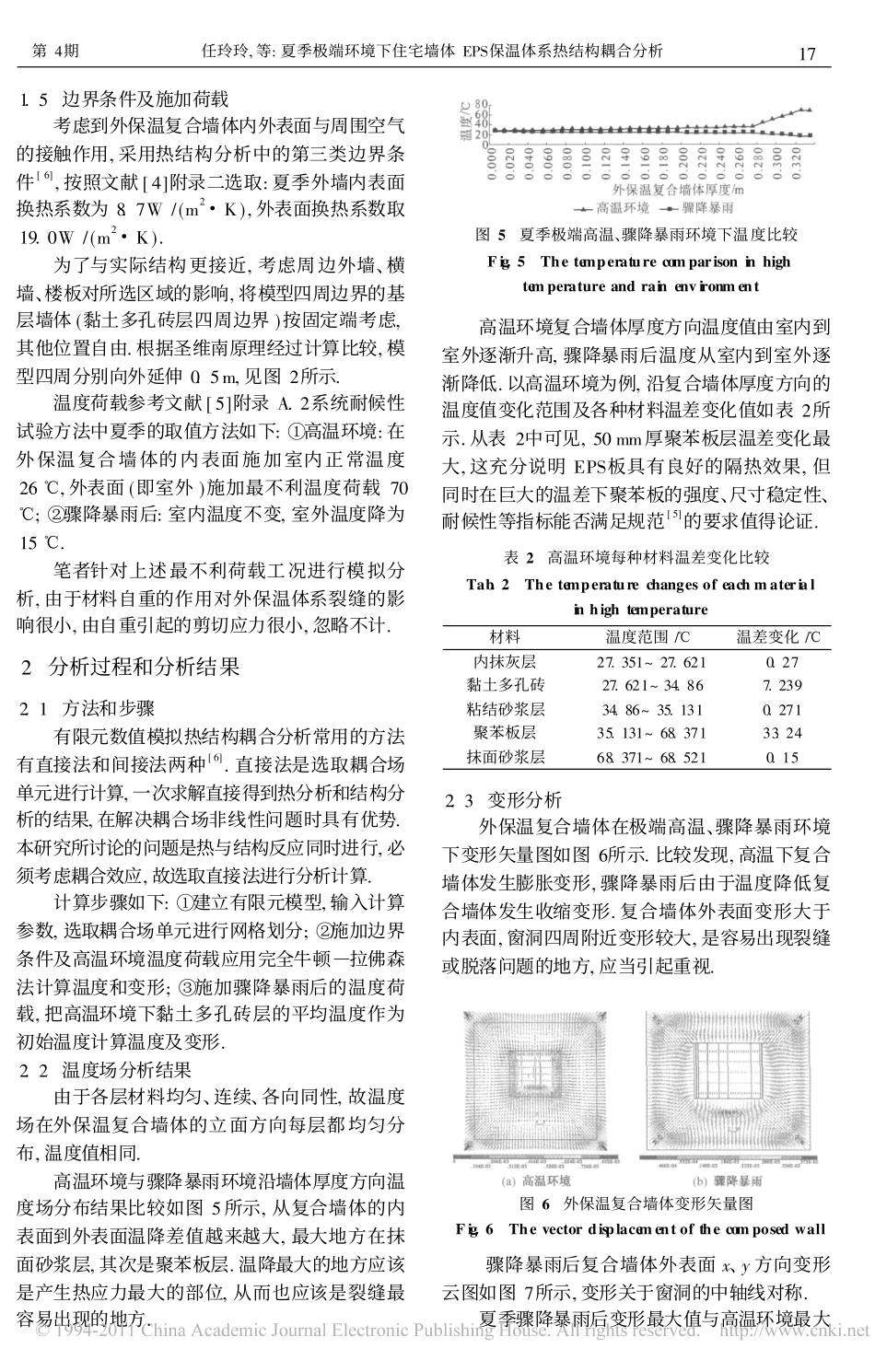 夏季极端环境下住宅墙体EPS保温体系热结构耦合分析_第3页