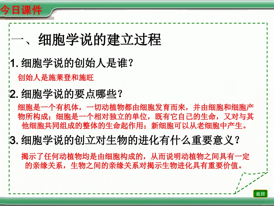 基础知识过关课标版：第二单元细胞的结构和功能_第3页