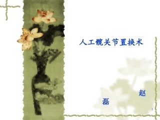 图解髋关节置换术