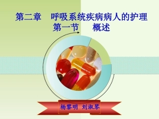 呼吸系统1第一节  概述