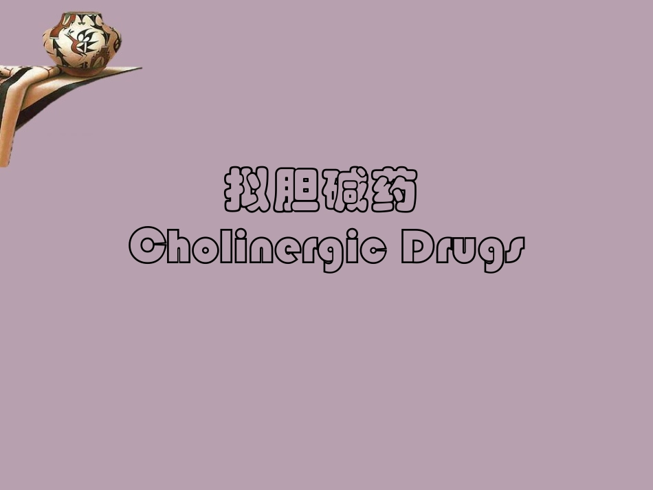 叔胺类解痉药_第1页