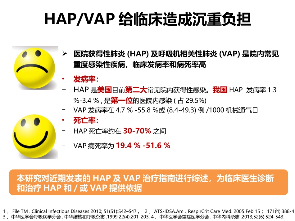 医院获得性肺炎(HAP)诊治指南最新综述(精)_第2页