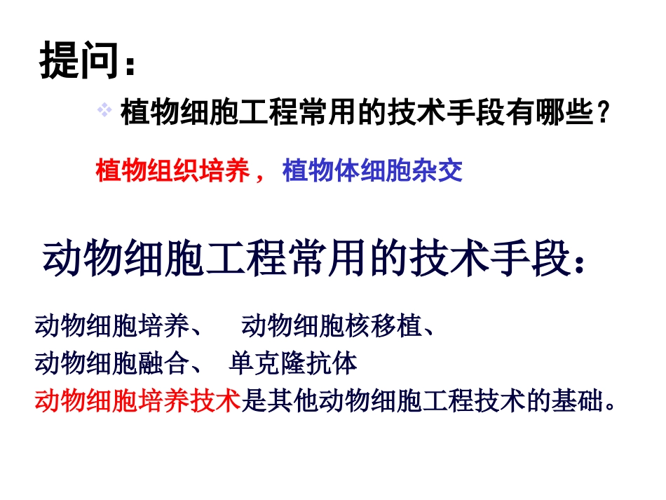 动物细胞工程常用的技术手段：_第2页
