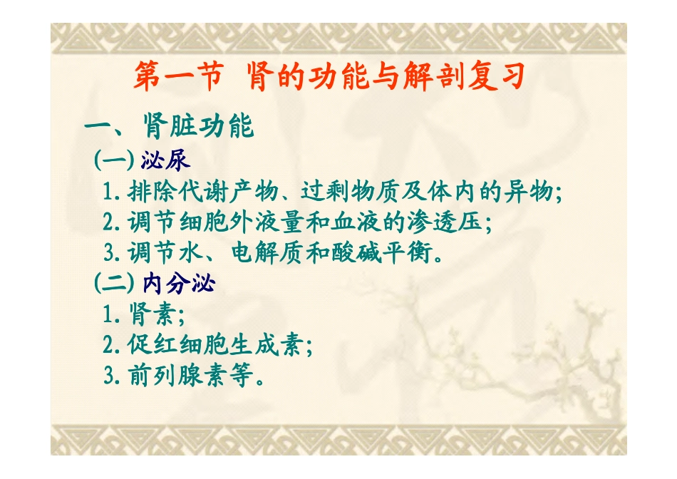 动物生理学yyd泌尿生理-web-1_第2页