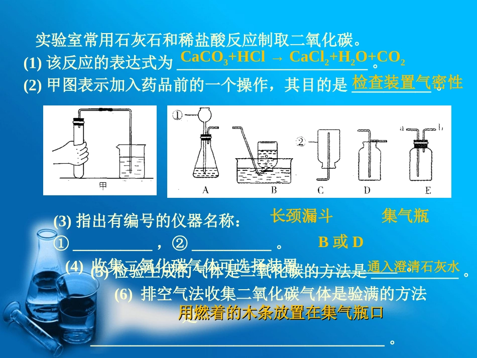 制取二氧化碳的药品与装置的研究_第2页
