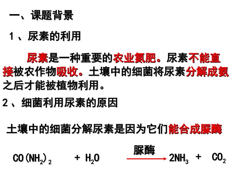分解尿素的细菌的分离.._第2页