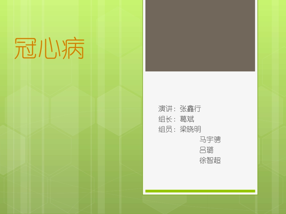 冠心病-PPT_第1页
