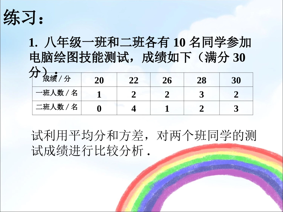 练习2-方差_第1页