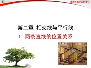 1两条直线的位置关系