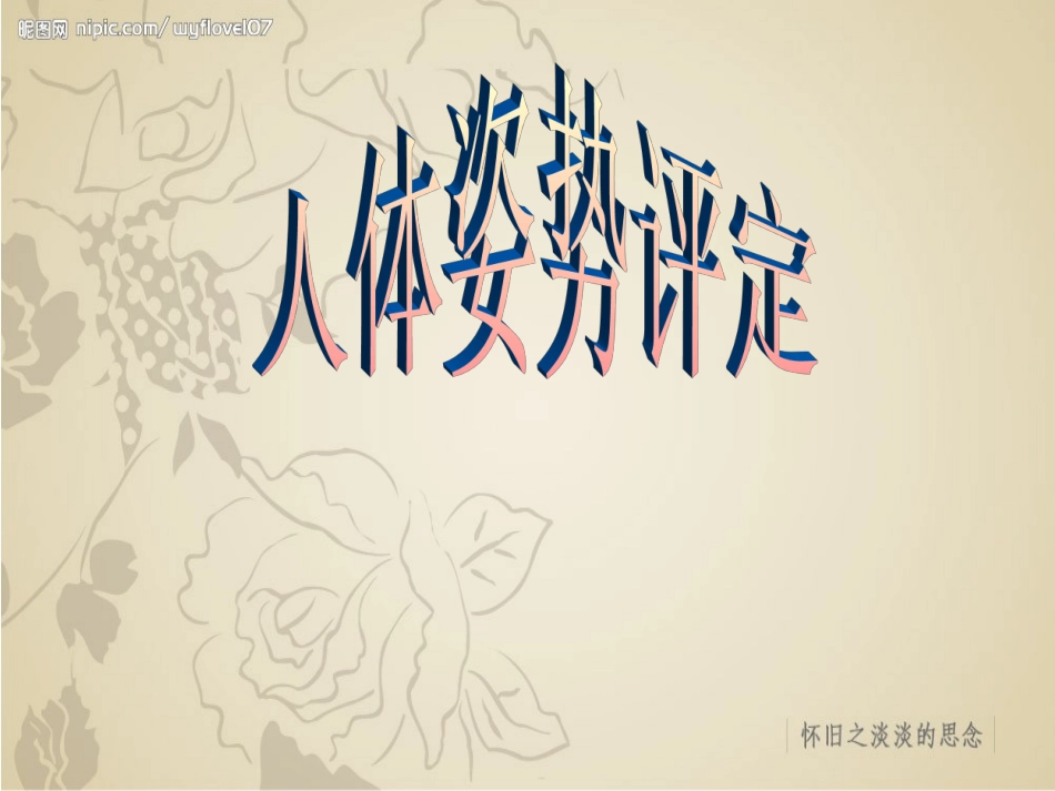 人体姿势评定_第2页