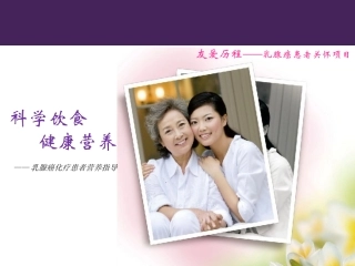 乳腺癌化疗患者营养支持v1