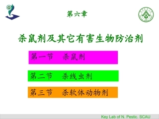 中国植物源农药的进展